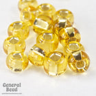 6/0 Silver Lined Gold Seed Bead (40 Gm, 1/2 Kilo) #CSB013-General Bead
