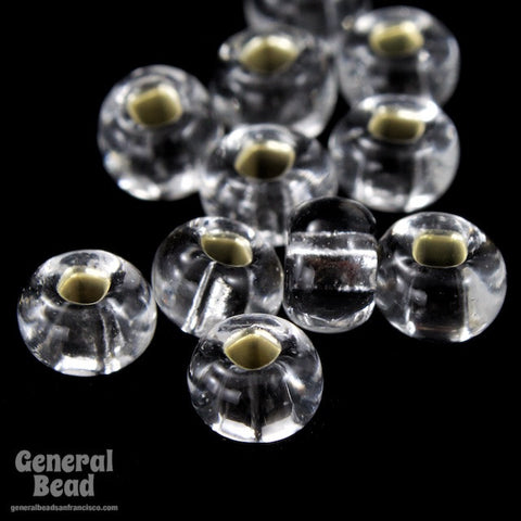 6/0 Silver Lined Crystal Seed Bead (40 Gm, 1/2 Kilo) #CSB015-General Bead