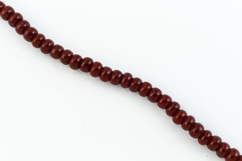 8/0 Opaque Garnet Czech Seed Bead (1/2 Kilo) #CSD105