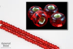 6/0 Silver Lined Red Seed Bead (20 Gm, 1/2 Kilo) #CSG029-General Bead