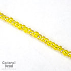 6/0 Transparent Yellow Iris Seed Bead (20 Gm, 1/2 Kilo) #CSB044-General Bead