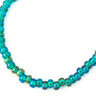 11/0 Transparent Blue Zircon AB Czech Seed Bead (1/2 Kilo) Preciosa #51710