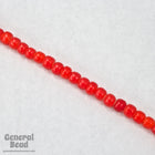 6/0 White Heart Red Seed Bead (20 Gm, 1/2 Kilo) #CSB056-General Bead