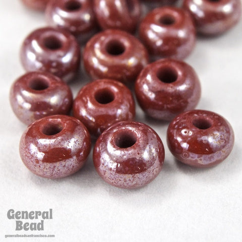 6/0 Luster Opaque Burnt Sienna Seed Bead (20 Gm, 1/2 Kilo) #CSB068-General Bead