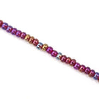 4/0 Ruby Iris Czech Seed Bead (1/4 Kilo) Preciosa #91120