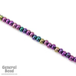 6/0 Metallic Purple Iris Seed Bead (20 Gm, 1/2 Kilo) #CSB089-General Bead