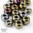 8/0 Metallic Brown Iris Seed Bead (20 Gm, 1/2 Kilo) #CSD075-General Bead