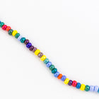 8/0 Opaque Cosmic Luster Multi-Color Seed Bead (1/4 Kg) #CSD127