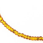 10/0 Silver Lined Dark Topaz Czech Seed Bead (1/2 Kilo) Preciosa #17110