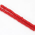 5/0 Transparent Ruby Czech Seed Bead (40 Gm, 1/2 Kilo) #CSA028-General Bead