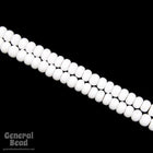 6/0 Opaque White Seed Bead (40 Gm, 1/2 Kilo) #CSB102-General Bead