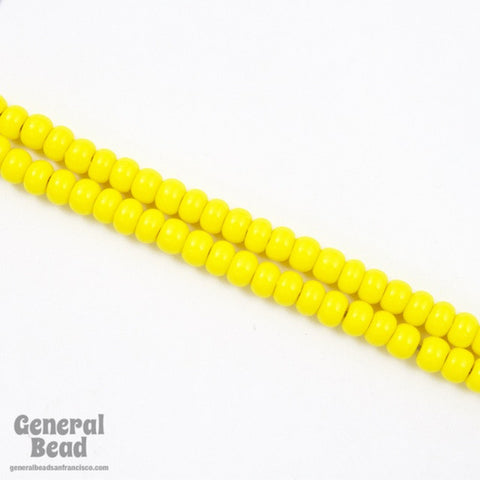6/0 Opaque Lemon Seed Bead (40 Gm, 1/2 Kilo) #CSB108-General Bead