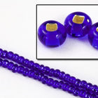 11/0 Silver Lined Cobalt Czech Seed Bead (1/2 Kilo) Preciosa #37100