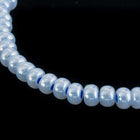 11/0 Luster Powder Blue Czech Seed Bead (1/2 Kilo) #BL401