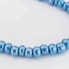 6/0 Luster Opaque Sky Blue Seed Bead (40 Gm, 1/2 Kilo) #CSB113-General Bead