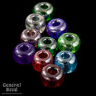 6/0 Transparent Luster Multi-Color Seed Bead (20 Gm, 1/2 Kilo) #CSB121-General Bead