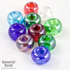 6/0 Transparent Luster Multi-Color Seed Bead (20 Gm, 1/2 Kilo) #CSB121-General Bead