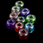 10/0 Luster Transparent Multi-Color Mix Czech Seed Bead (1/2 Kilo) #BL422