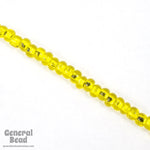 6/0 Silver Lined Yellow Seed Bead (20 Gm, 1/2 Kilo) #CSB127-General Bead