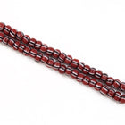 5/0 Mahogany Stripe Czech Seed Bead (20 Gm, 1/2 Kilo) #CSA020-General Bead
