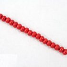 5/0 Opaque Chinese Red Czech Seed Bead (40 Gm, 1/2 Kilo) #CSA008-General Bead