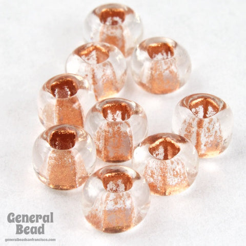 6/0 Copper Lined Crystal Seed Bead (40 Gm, 1/2 Kilo) #CSB135-General Bead