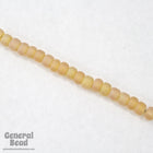 6/0 Matte Light Topaz AB Seed Bead (40 Gm, 1/2 Kilo) #CSB156-General Bead