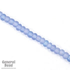 6/0 Matte Light Sapphire AB Seed Bead (40 Gm, 1/2 Kilo) #CSB159-General Bead