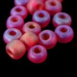 5/0 Matte Transparent Ruby AB Czech Seed Bead (20 Gm, 1/2 Kilo) #CSA095-General Bead