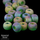 6/0 Matte Emerald AB Seed Bead (40 Gm, 1/2 Kilo) #CSB168-General Bead