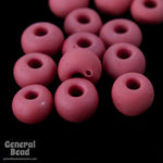 6/0 Matte Opaque Garnet Seed Bead (40 Gm, 1/2 Kilo) #CSB182-General Bead