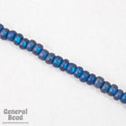 6/0 Matte Silver Lined Montana AB Seed Bead (20 Gm, 1/2 Kilo) #CSB197-General Bead