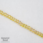 6/0 Transparent Light Topaz AB Seed Bead (40 Gm, 1/2 Kilo) #CSB211-General Bead