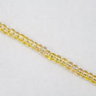 8/0 Transparent Light Topaz AB Czech Seed Bead (1/2 Kilo) #BL055