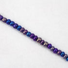 11/0 Opaque Midnight AB Czech Seed Bead (1/2 Kilo) #BL498