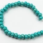 6/0 Opaque Green Turquoise AB Seed Bead (40 Gm, 1/2 Kilo) #CSB218-General Bead
