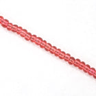 5/0 Transparent Rose Czech Seed Bead (40 Gm, 1/2 Kilo) #CSA030-General Bead