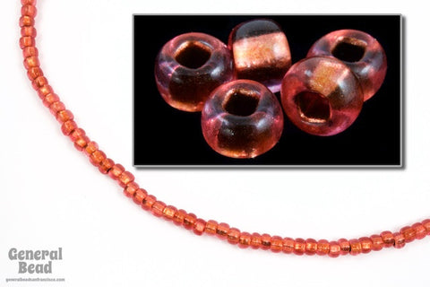 6/0 Matte Copper Lined Rose Seed Bead (20 Gm, 1/2 Kilo) #CSB233-General Bead