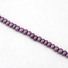 8/0 Pearl Plum Czech Seed Bead (1/2 Kilo) #BL587