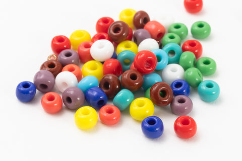6/0 Opaque Multi-Color Seed Bead (1/2 Kilo) #CSB261