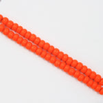 5/0 Opaque Orange Czech Seed Bead (40 Gm, 1/2 Kilo) #CSA007-General Bead