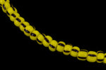 10/0 Yellow/Dark Brown Stripe Czech Seed Bead (1/2 Kilo) #BL513