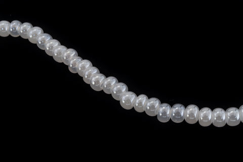 6/0 Ceylon White Seed Bead (40 Gm, 12/ Kilo) #CSB315-General Bead