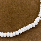 6/0 Matte Opaque White Seed Bead (40 Gm, 1/2 Kilo) #CSB316-General Bead