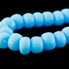 6/0 Opaque Sky Blue Seed Bead (40 Gm, 1/2 Kilo) #CSB318-General Bead