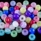 6/0 Opal in Kaleidoscope Czech Seed Bead (40 Gm, 1/2 Kilo) #CSB325-General Bead