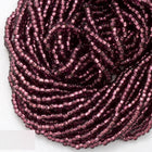 8/0 Silver Lined Amethyst Czech Seed Bead (1/2 Kilo) #BL034