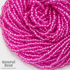 10/0 Silver Lined Pink Czech Seed Bead (10 Gm, Hank, 1/2 Kilo) #CSC021-General Bead