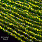 10/0 Copper Lined Lime Czech Seed Bead (10 Gm, Hank, 1/2 Kilo) #CSC036-General Bead