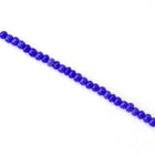 13/0 Opaque Royal Blue Czech Seed Bead (1/2 Kilo) Preciosa #33050